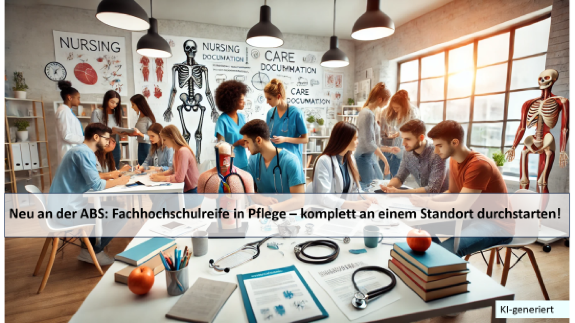 KI generierte Medizin-Klasse