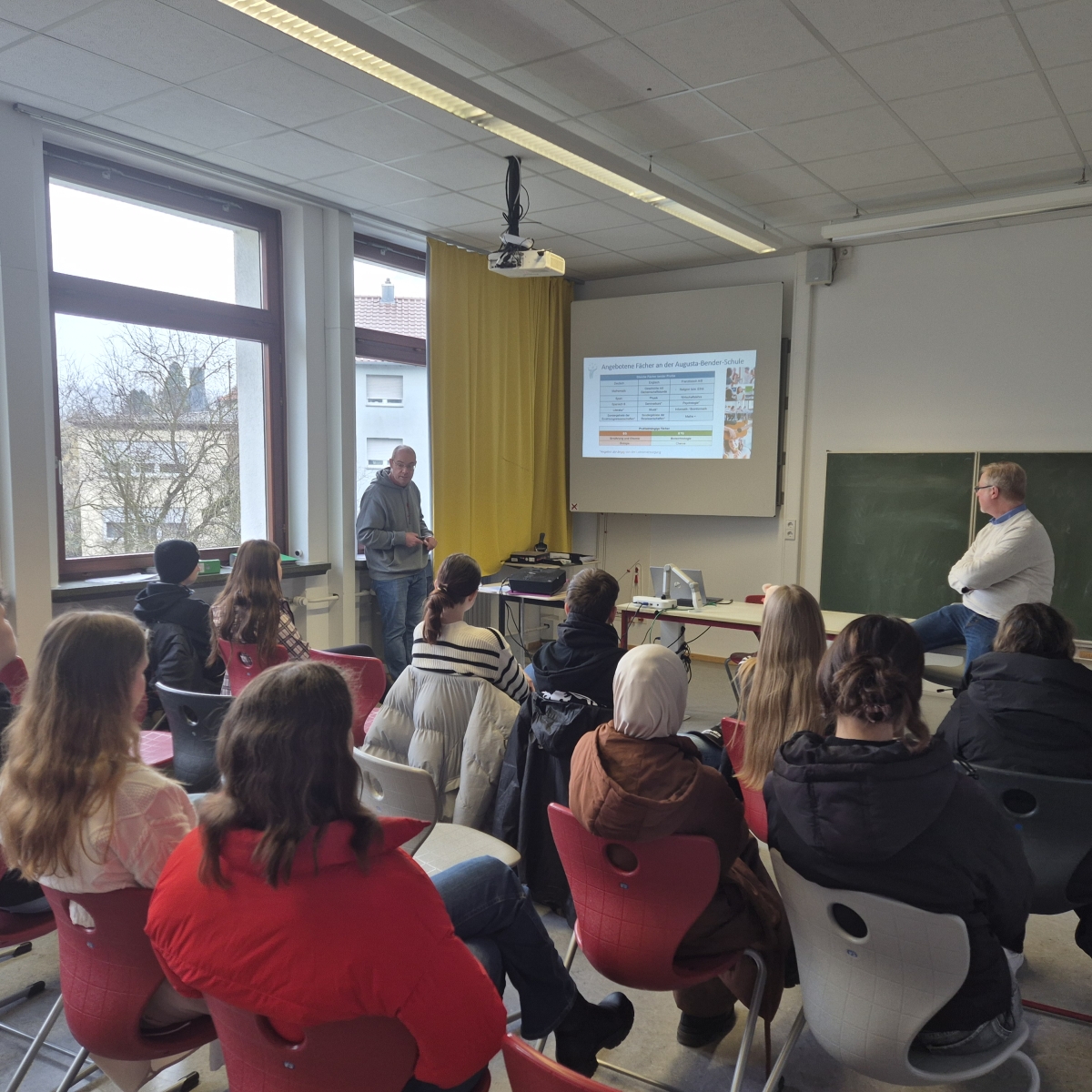 BO-Tag: Informationsvortrag zu BG und BK an der ABS